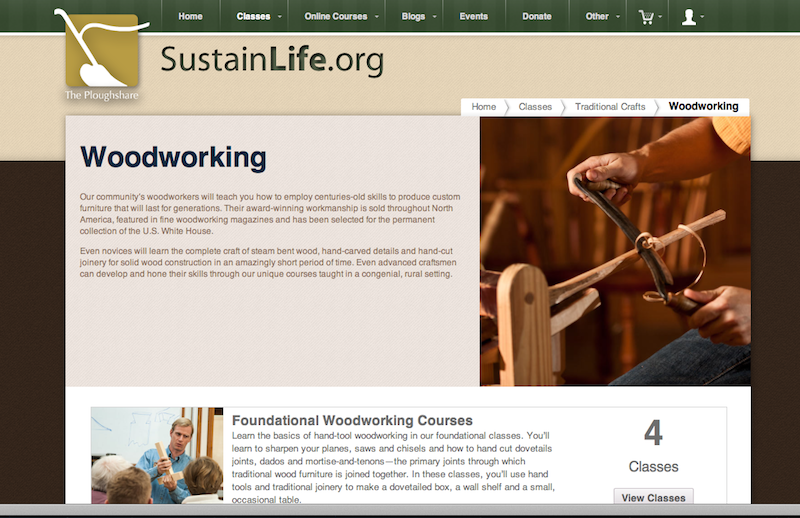 New Woodworking Website