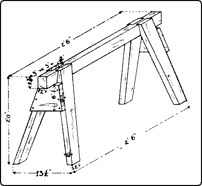 Fig. 170. Saw-Horse.
