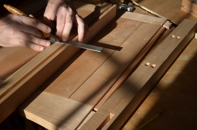 Scribing joinery - hand tool techniques