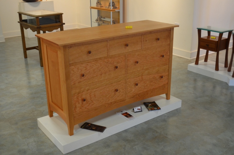 Finished Dresser in the Texas Furniture Makers Show