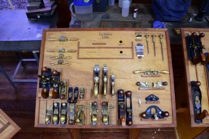 Selection of fine Lie-Nielsen hand tools 