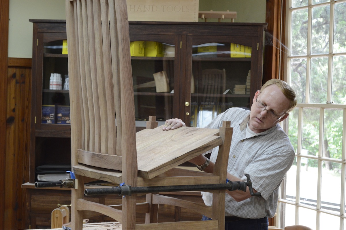Brazos Rocking Chair - Heritage School of Woodworking Blog